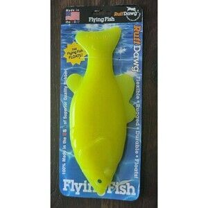 Ruff Dawg Flying Fish Dog Toy 9.5" x 3" x 1"